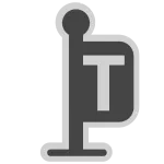 Tram Stop SVG Icon